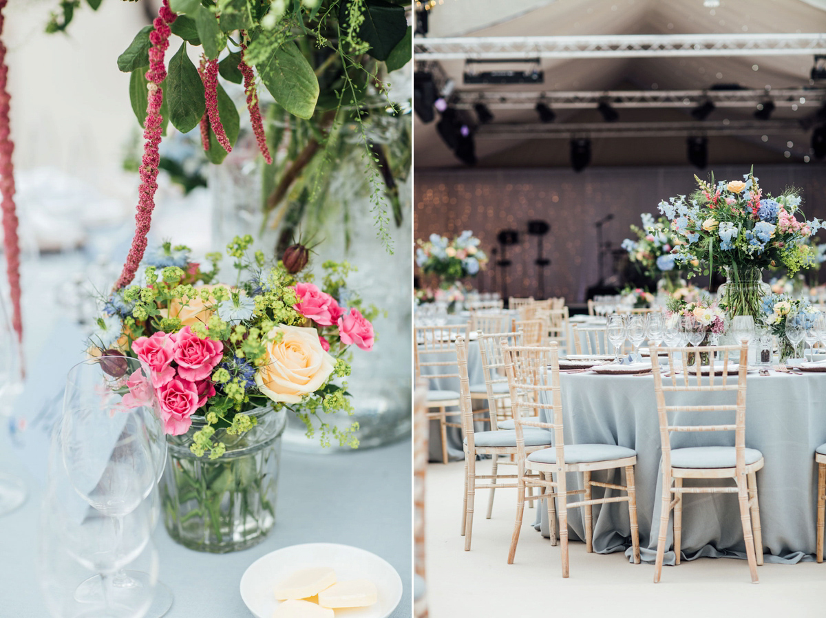 pale blue vera wang walled garden wedding 15 1