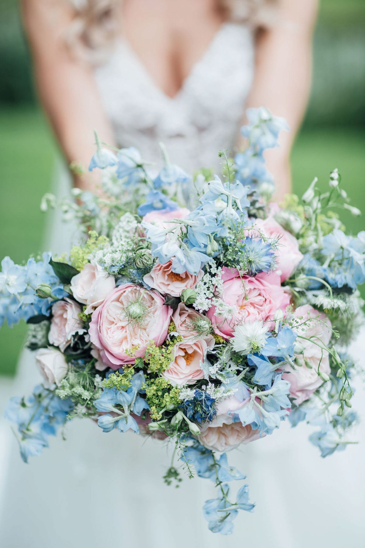 pale blue vera wang walled garden wedding 29 1