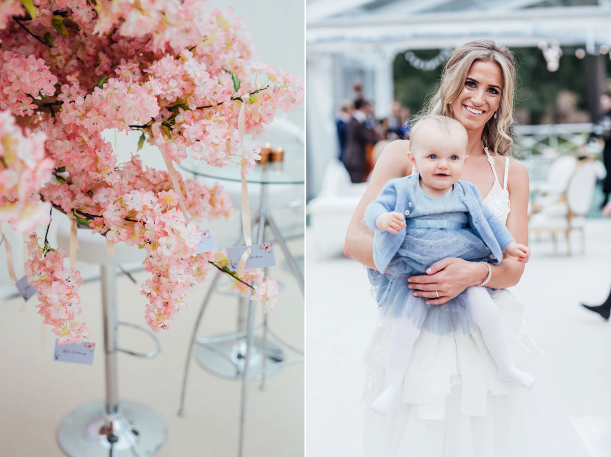 pale blue vera wang walled garden wedding 42 1