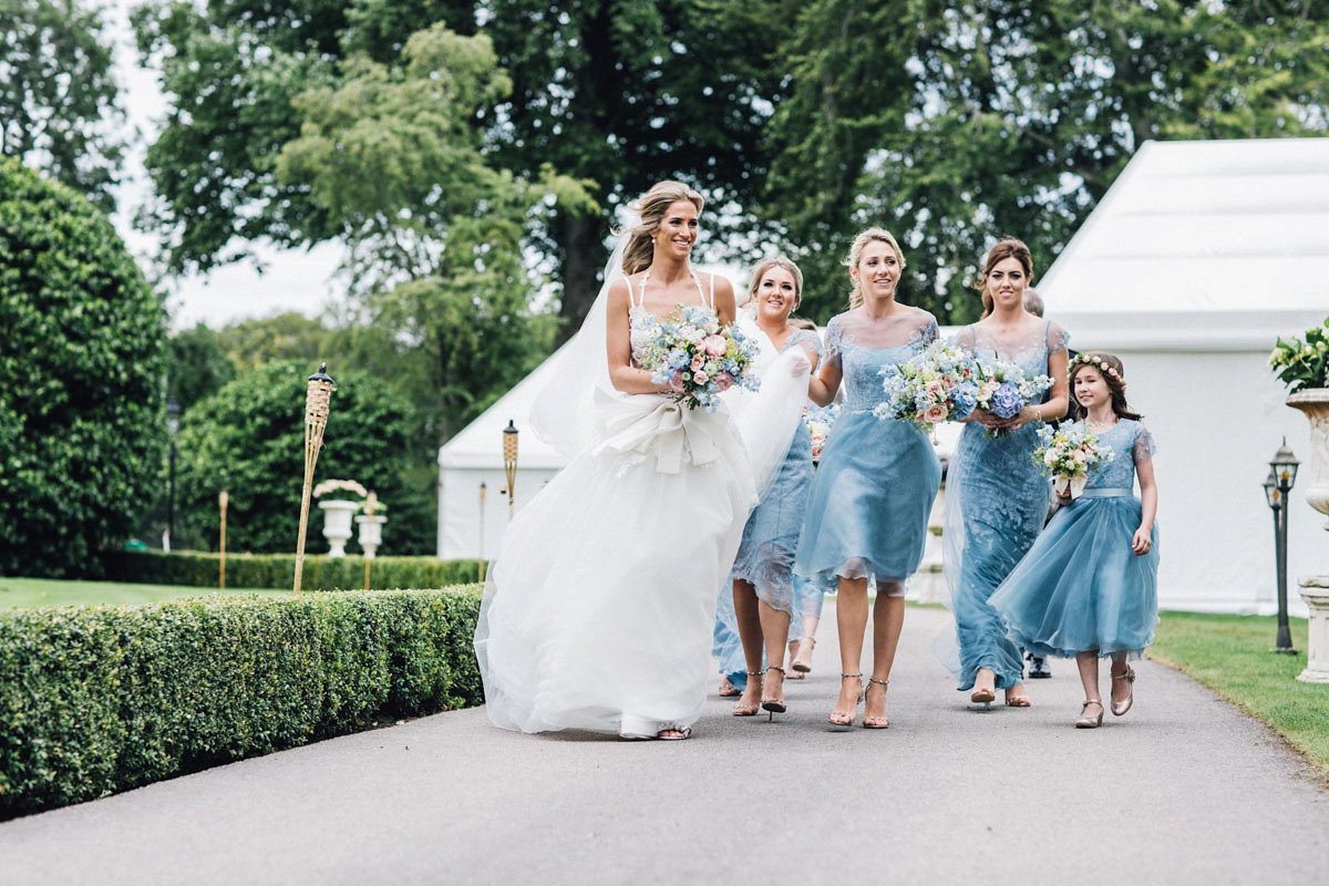 pale blue vera wang walled garden wedding 57 1