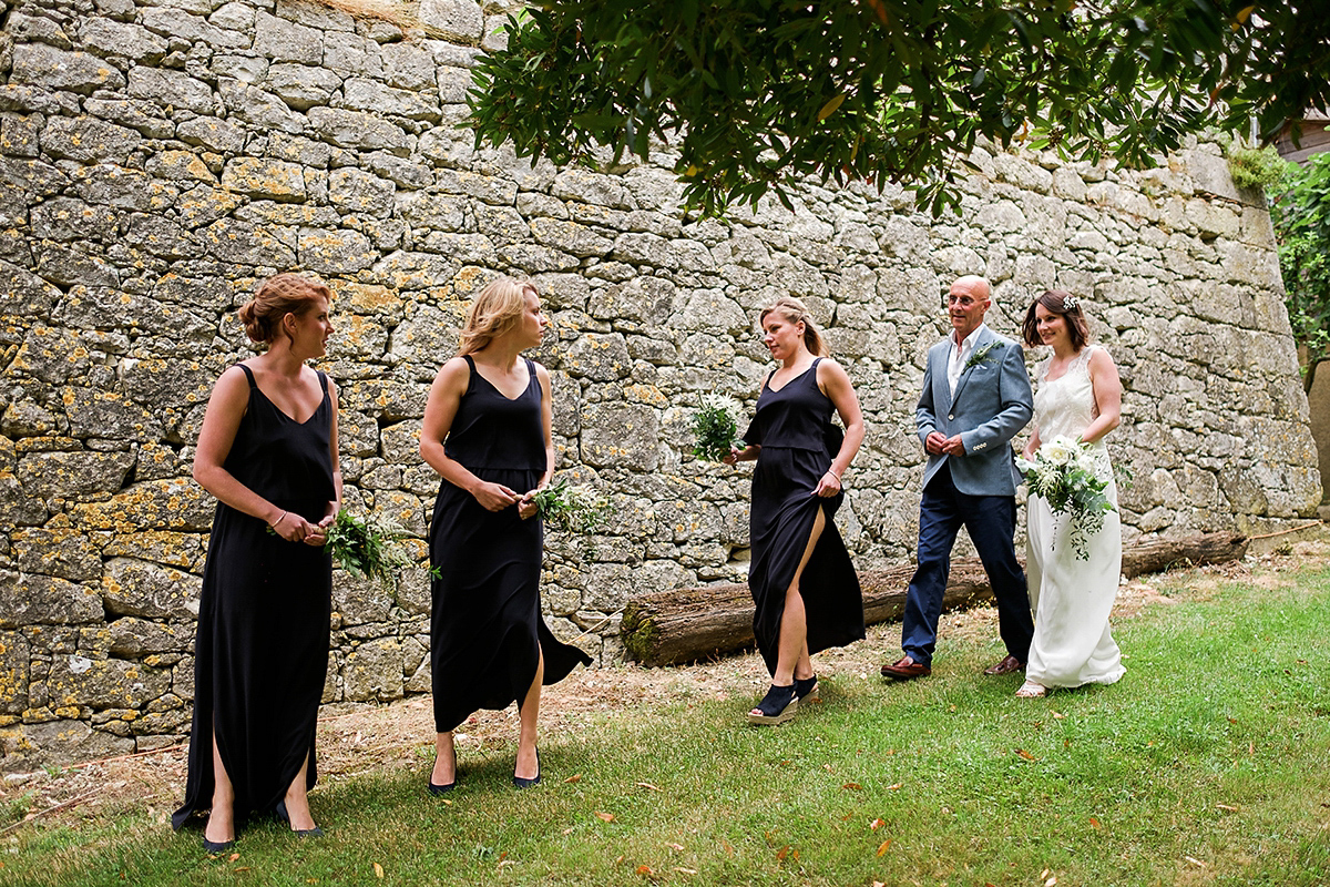 same sex elegant simple wedding french countryside 19 1