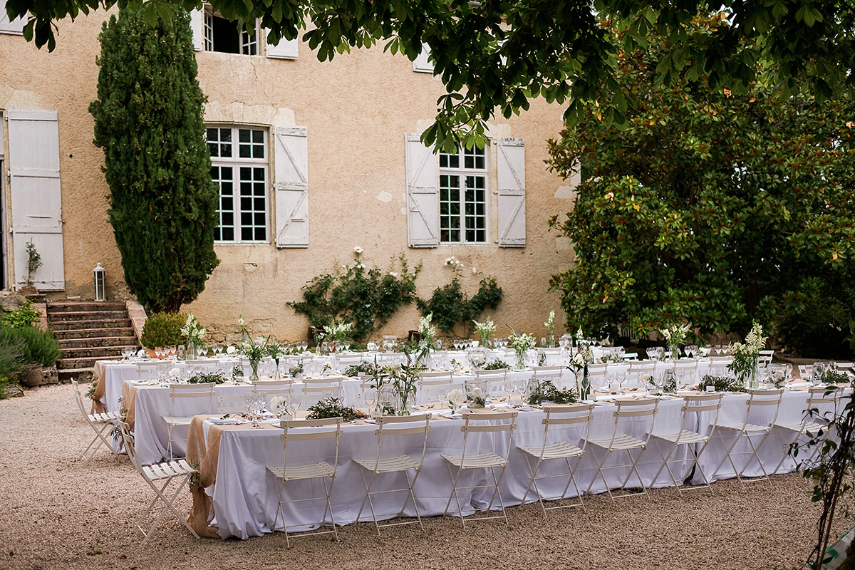 same sex elegant simple wedding french countryside 40 1
