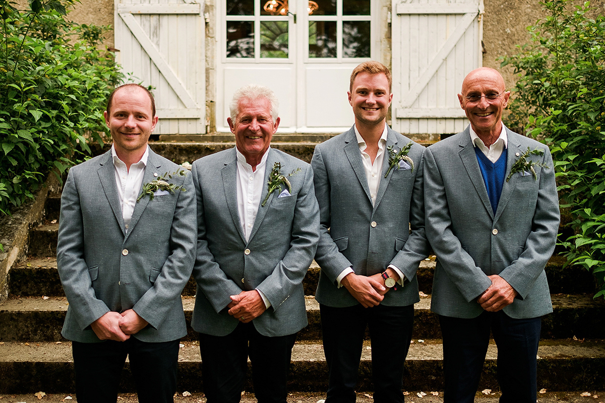 same sex elegant simple wedding french countryside 57 1