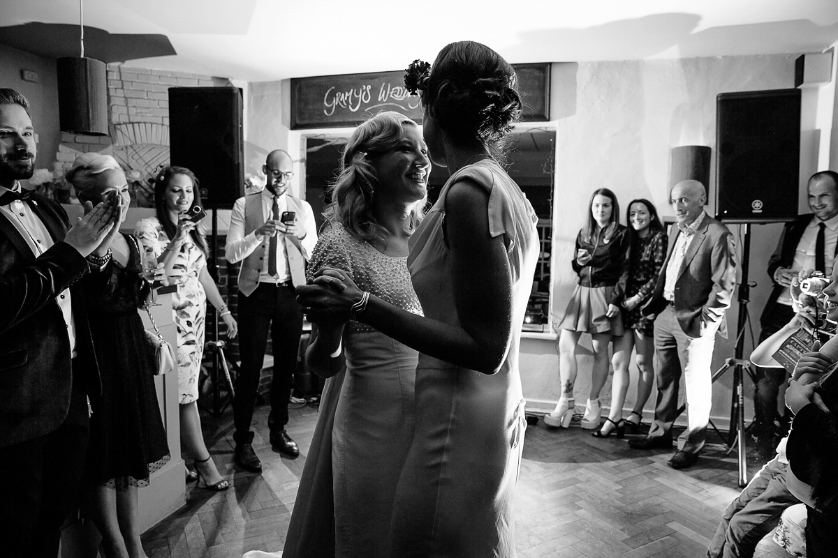 same sex touch of vintage cinema wedding 61 1