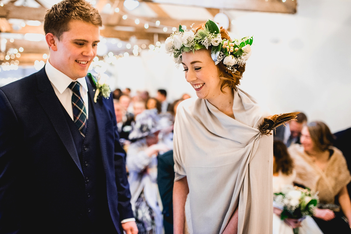 vintage dress winter wedding 16 1