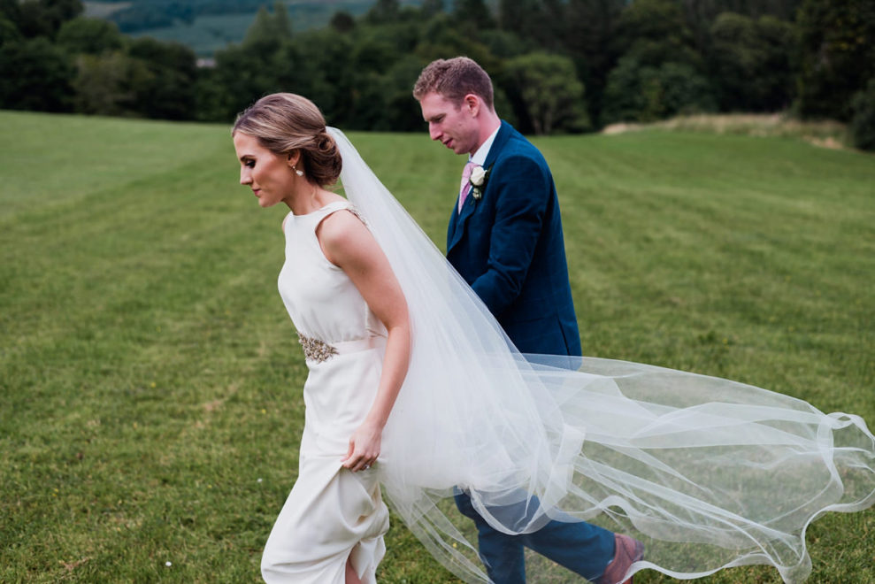 wilden bride irish castle wedding 12 1