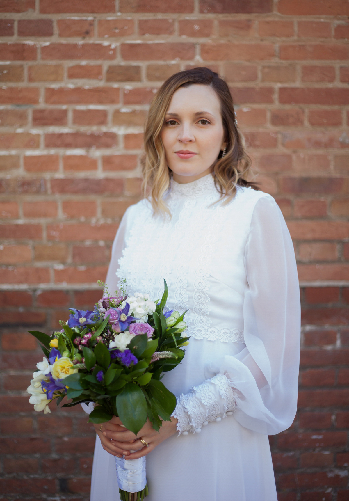 1970s heirloom vintage wedding dress 38 1