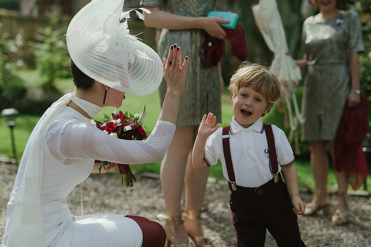 1980s vintage village hall wedding 10 1