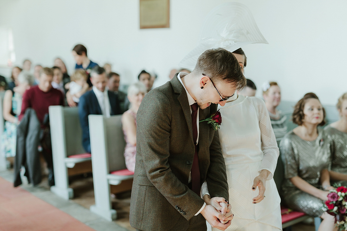 1980s vintage village hall wedding 29 1