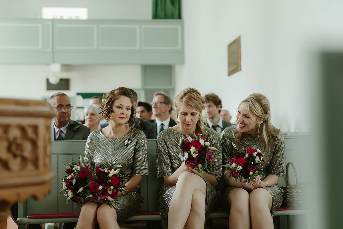 1980s vintage village hall wedding 30 1