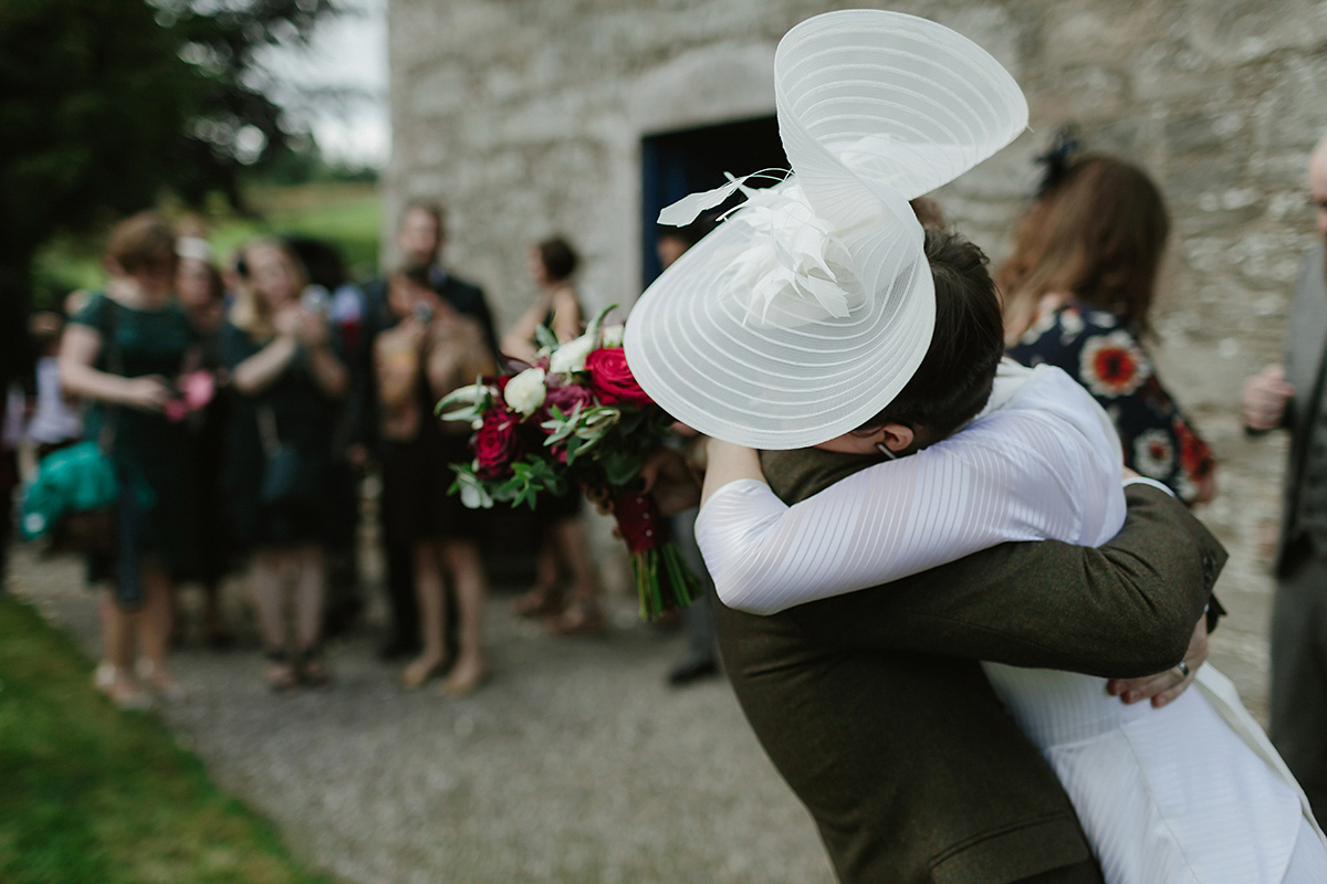 1980s vintage village hall wedding 34 1