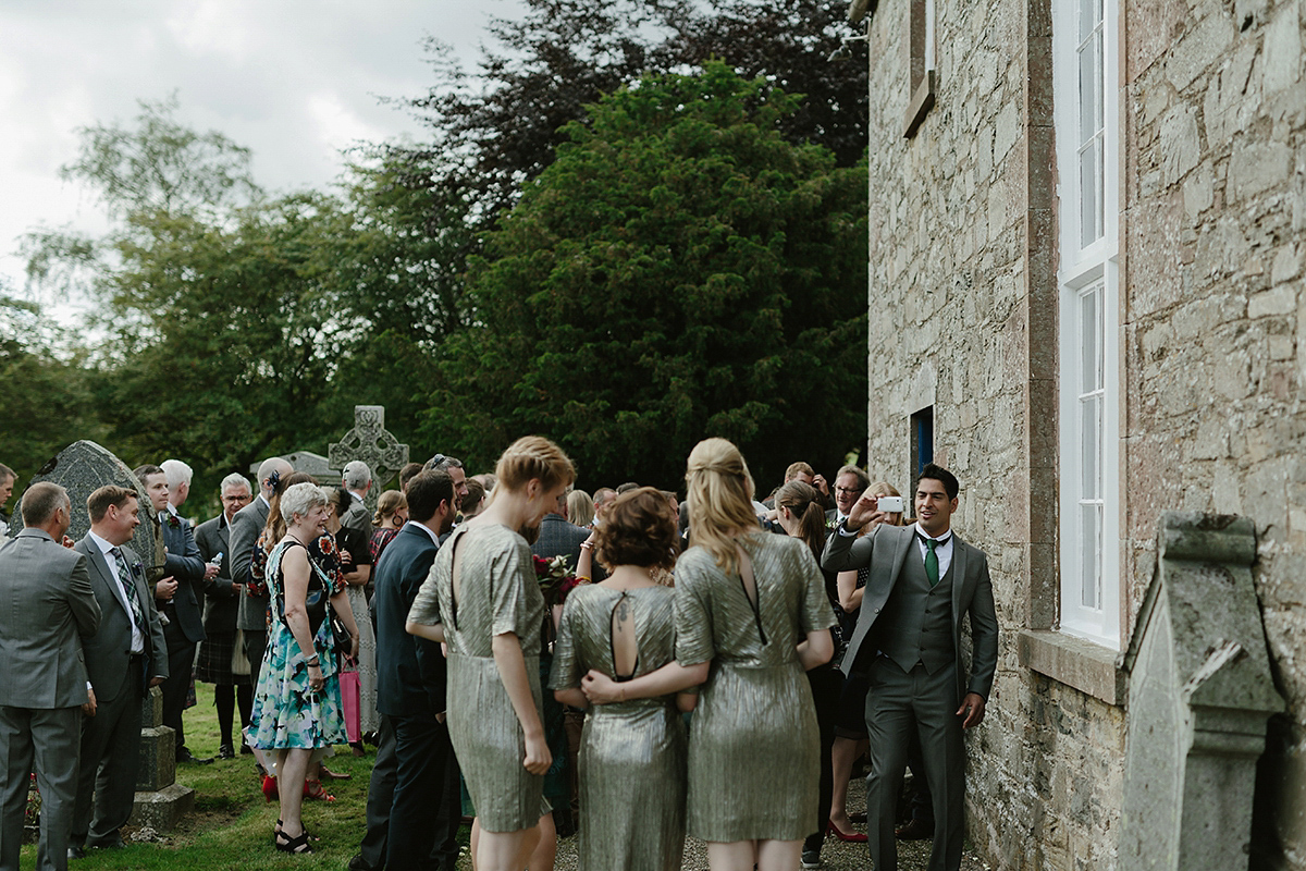 1980s vintage village hall wedding 37 1