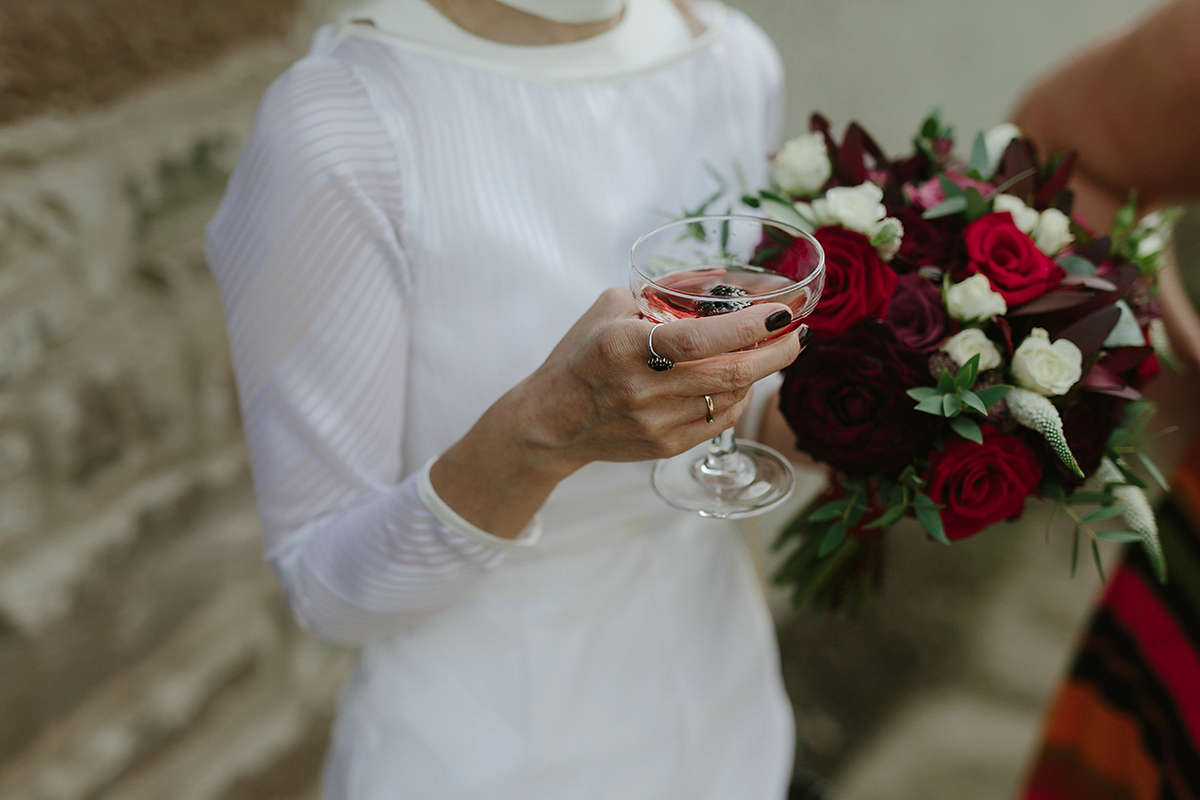 1980s vintage village hall wedding 59 1