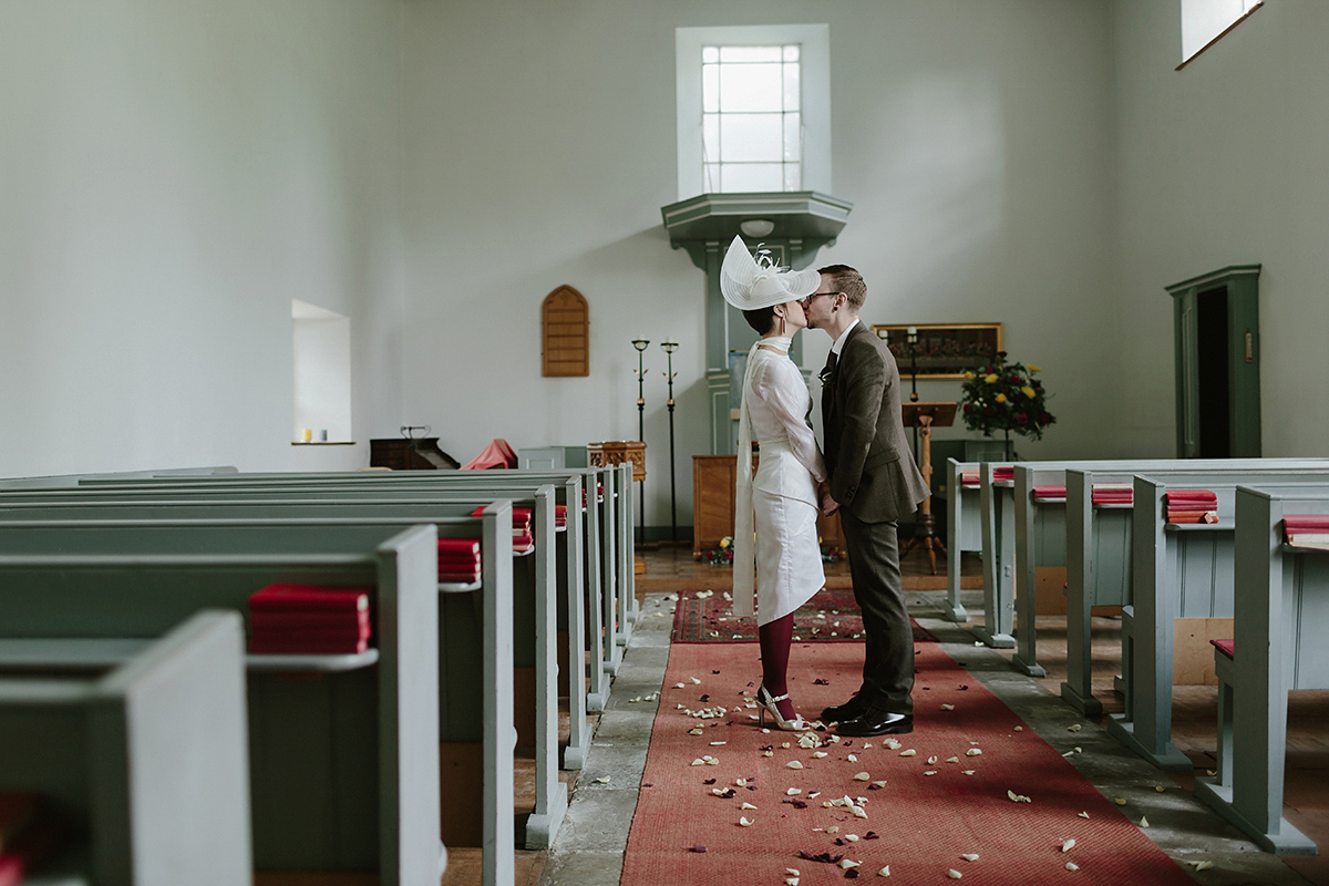 1980s vintage village hall wedding 66 1