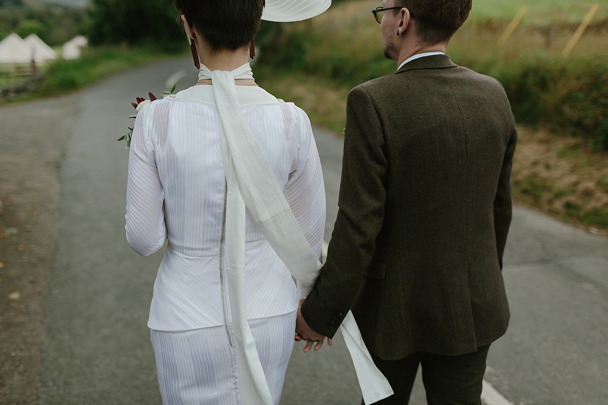 1980s vintage village hall wedding 79 1