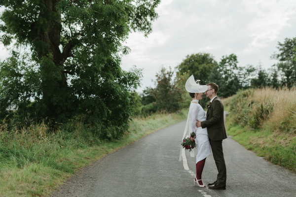 A 1980’s Vintage and Geometric Inspired Colourful Village Hall Wedding