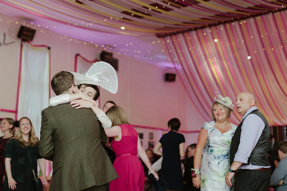 1980s vintage village hall wedding 95 1