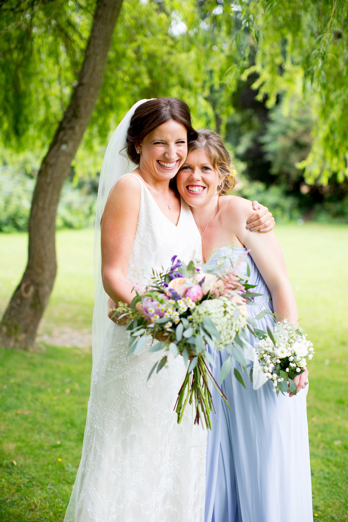 A Nature Inspired Wedding with a Limor Rosen Dress and Bridesmaids
