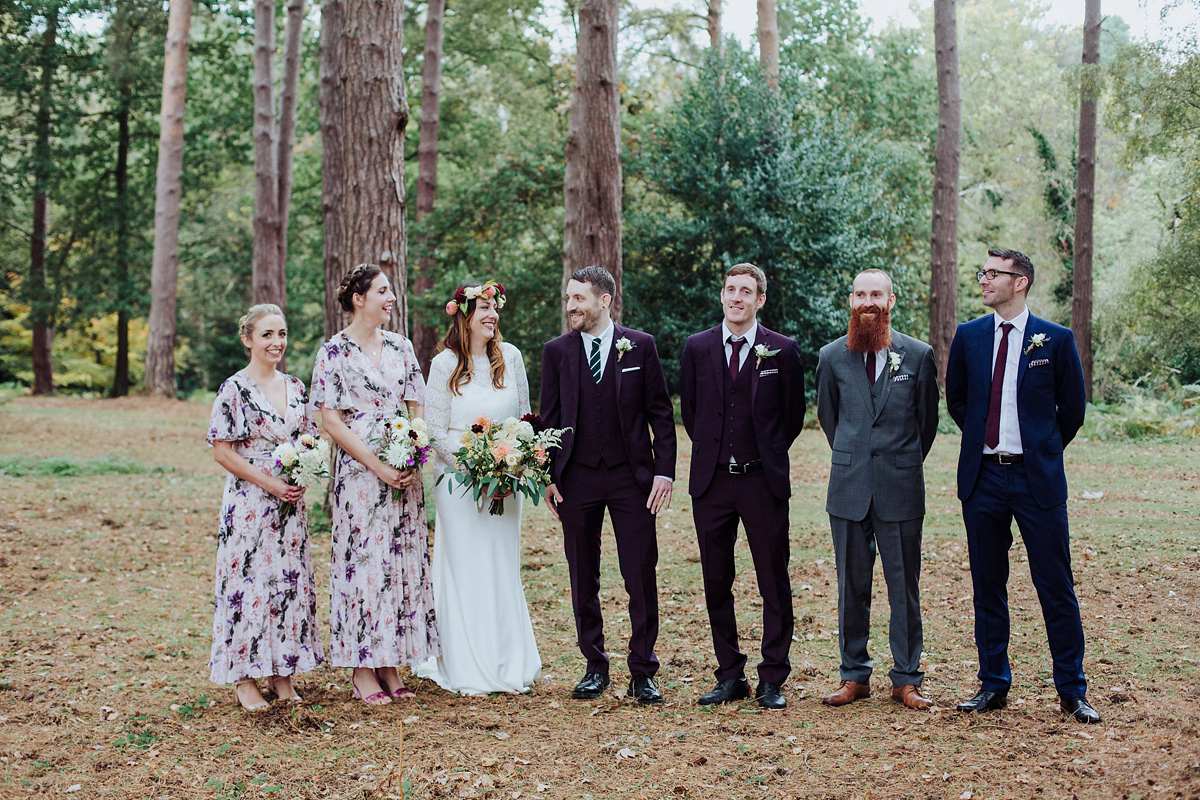 bohemian meets mod wedding 18 1