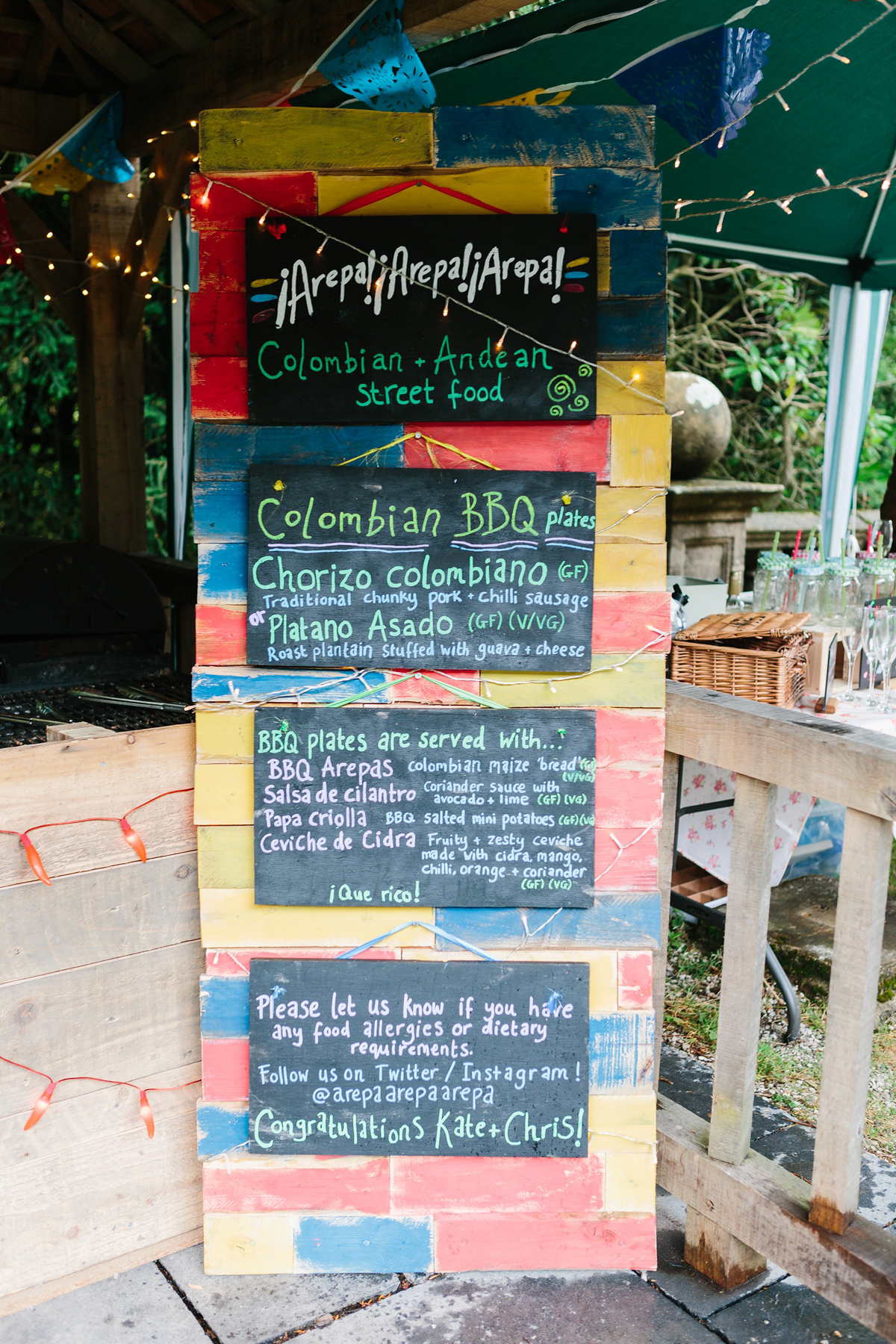 bright colourful quirky wedding 15 1