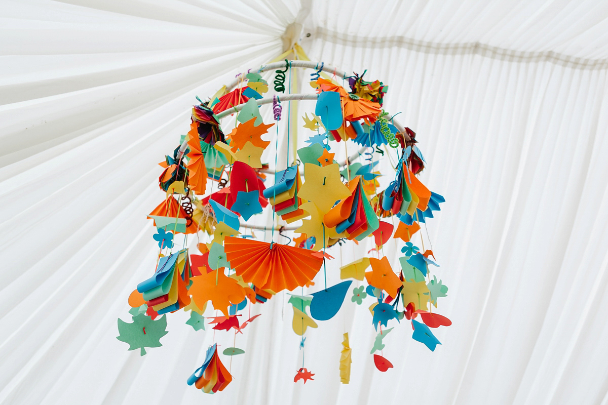 bright colourful quirky wedding 17 1