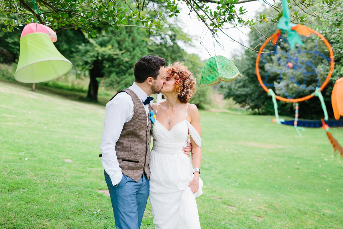 bright colourful quirky wedding 22 1