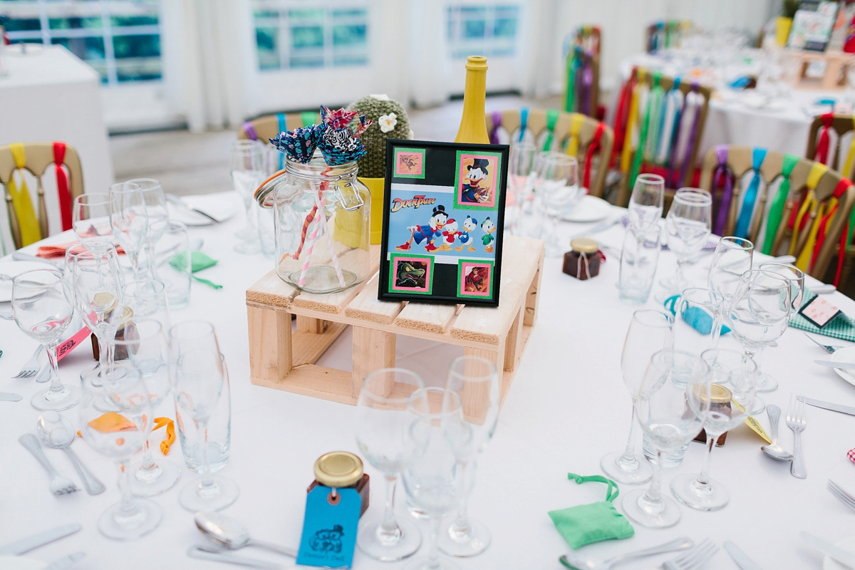 bright colourful quirky wedding 36 1