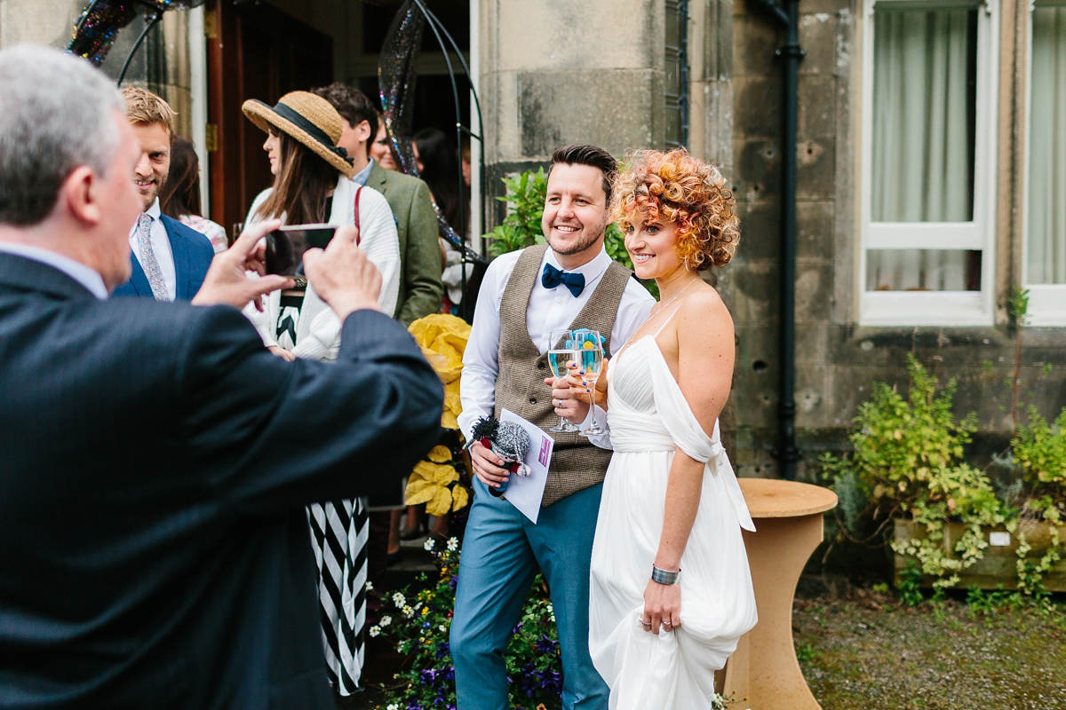 bright colourful quirky wedding 41 1