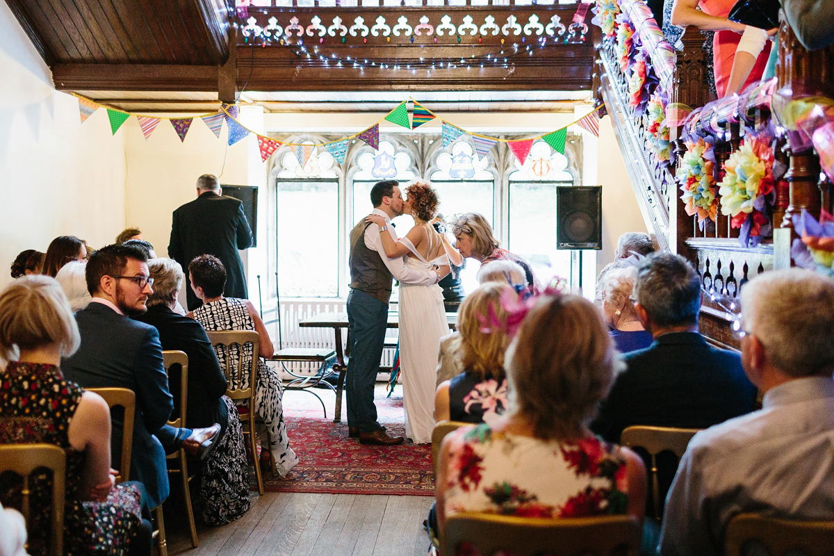 bright colourful quirky wedding 45 1