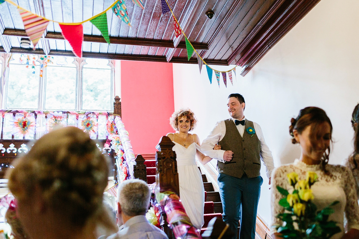 bright colourful quirky wedding 47 1