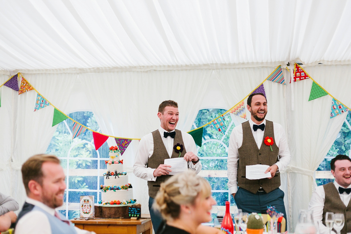 bright colourful quirky wedding 5 1