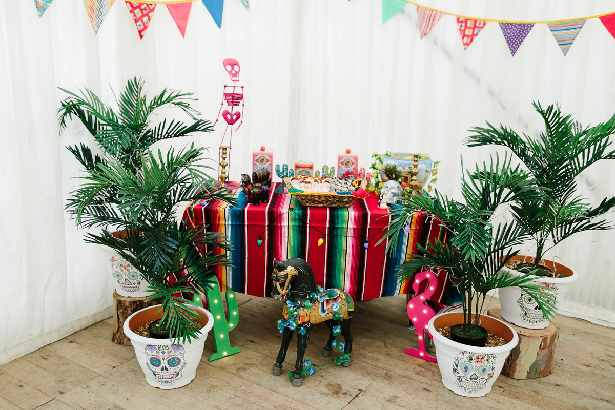 bright colourful quirky wedding 63 1