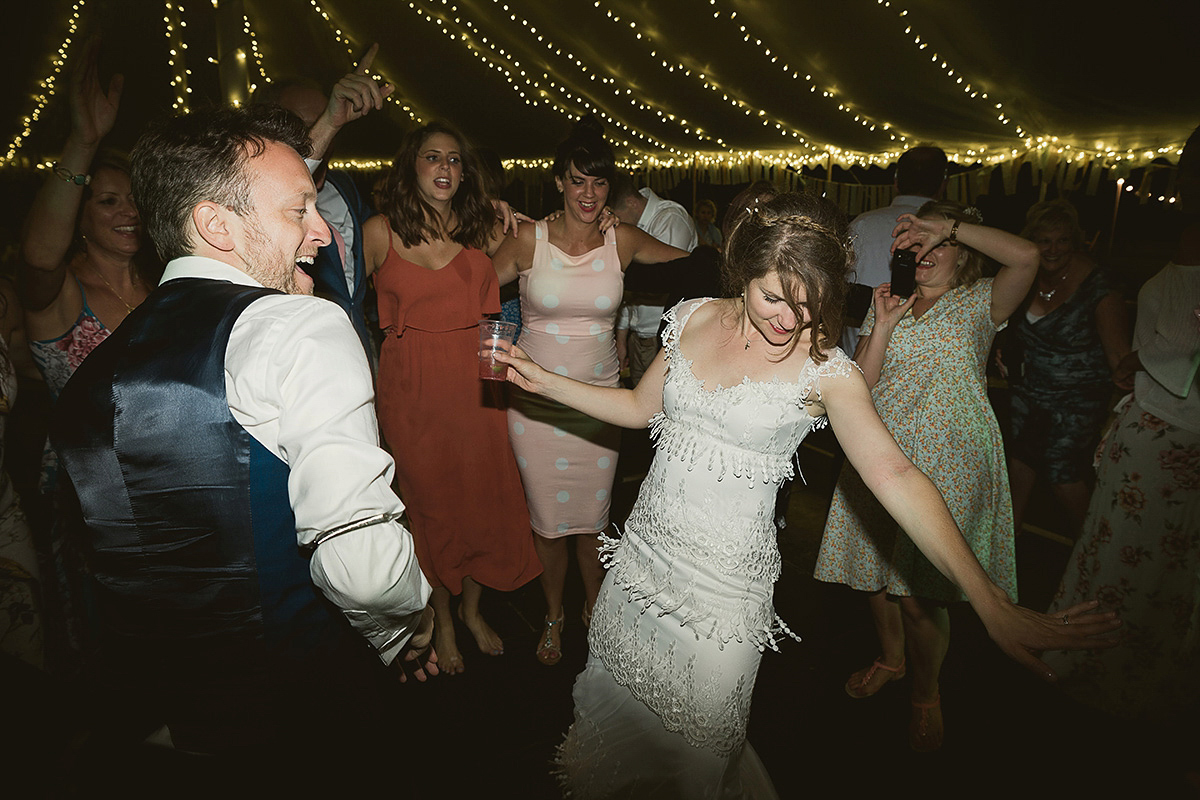 A Claire Pettibone Gown For A Vintage Country Fete Inspired Wedding