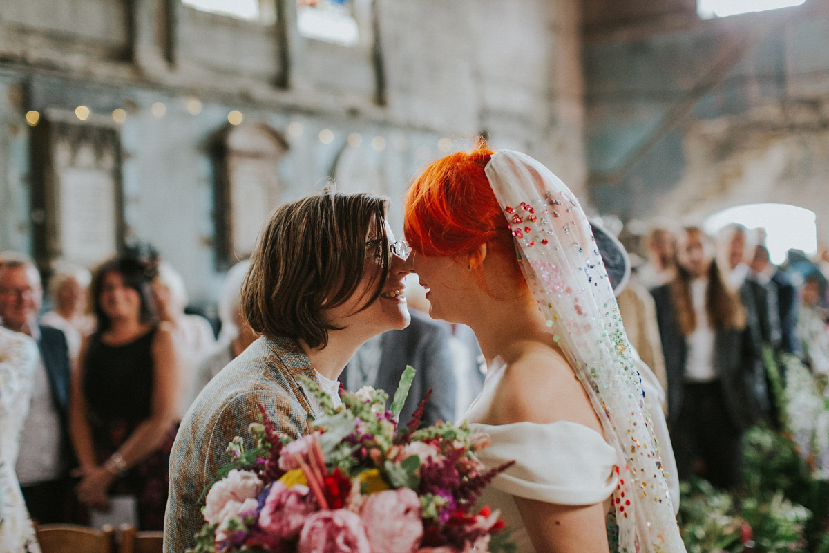 colourful alternative same sex wedding 29 1