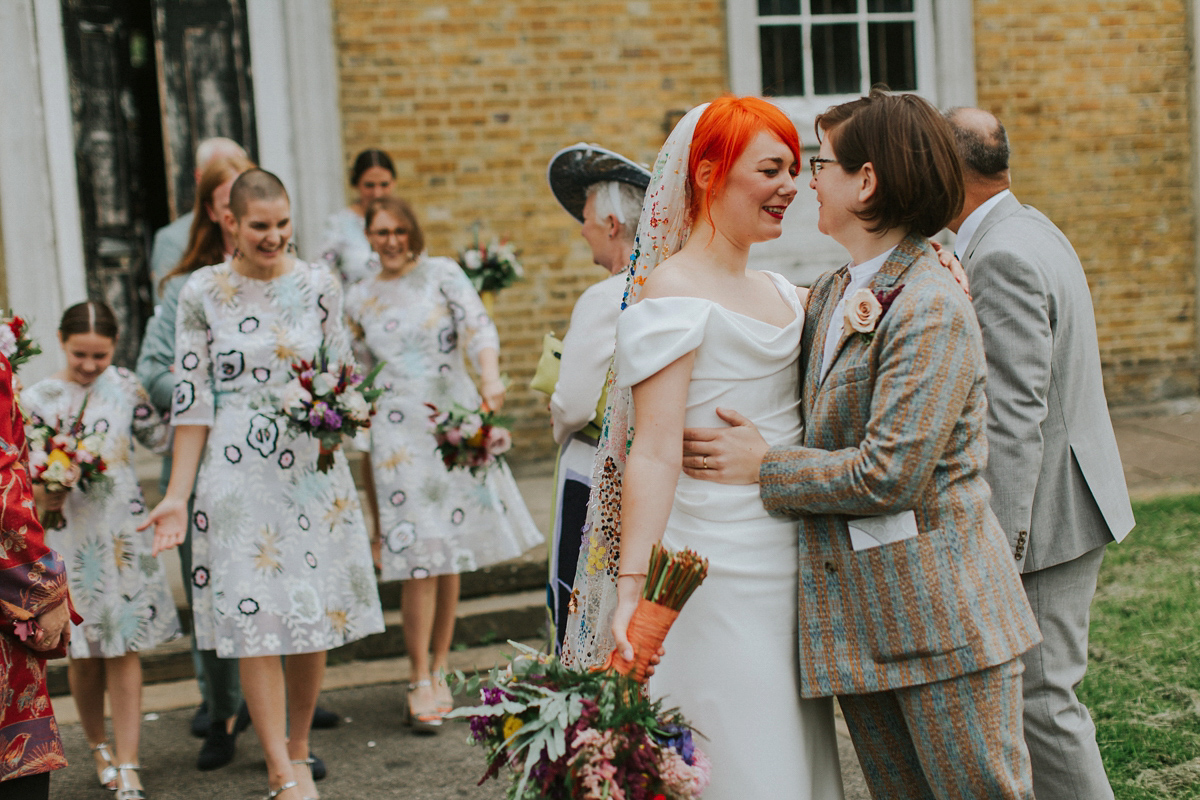 colourful alternative same sex wedding 38 1