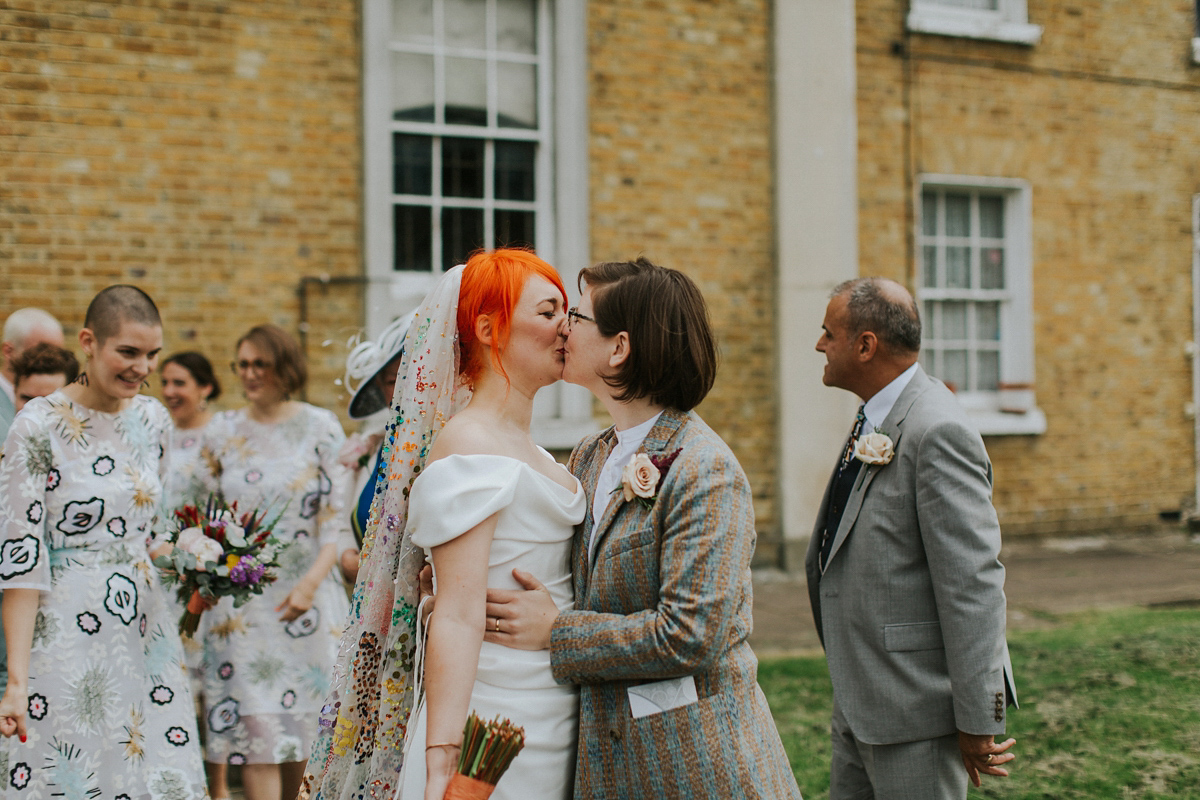 colourful alternative same sex wedding 39 1