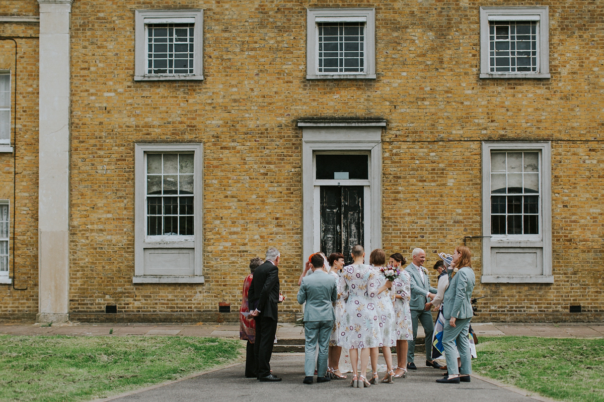 colourful alternative same sex wedding 40 1