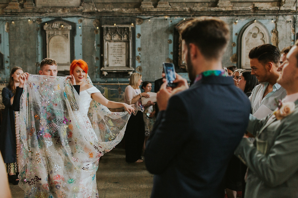 colourful alternative same sex wedding 48 1