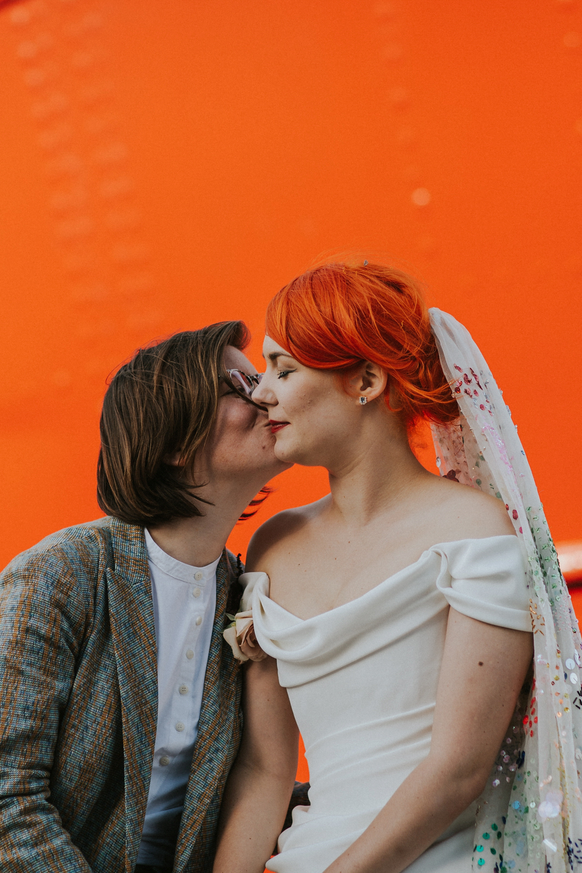 colourful alternative same sex wedding 85 1