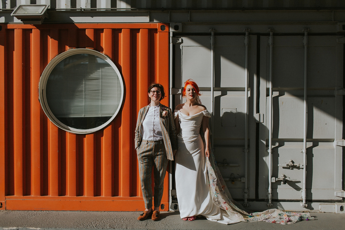 colourful alternative same sex wedding 87 1