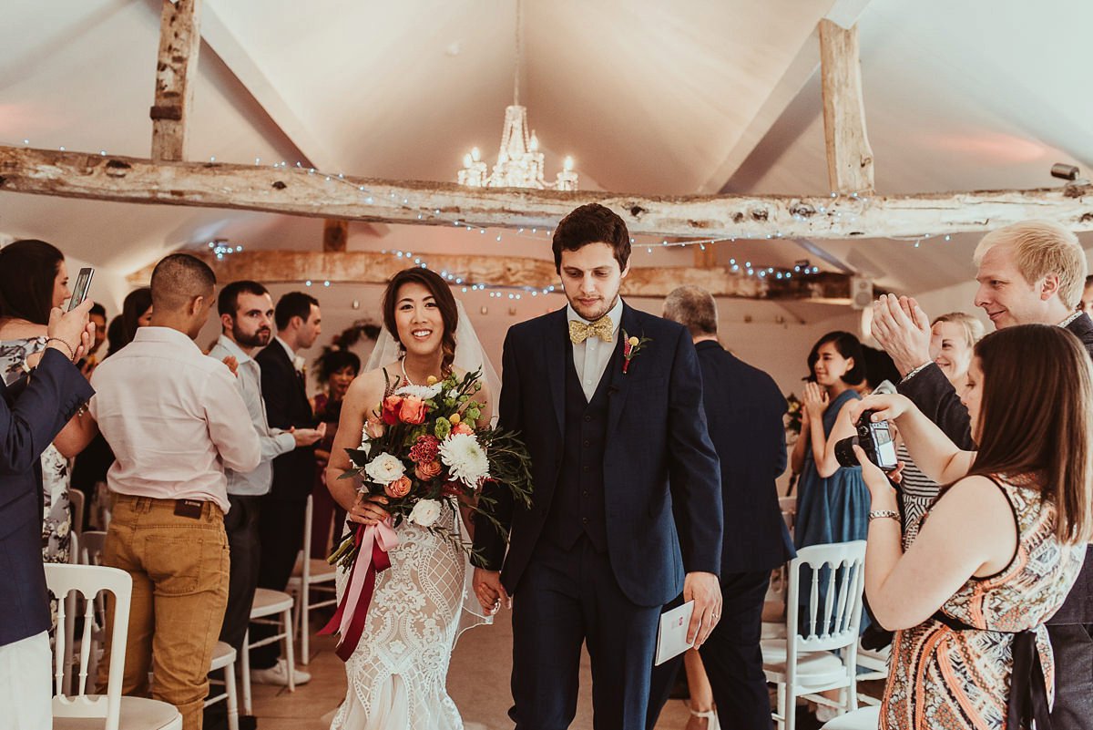 fun colourful non traditional summer wedding 14 1