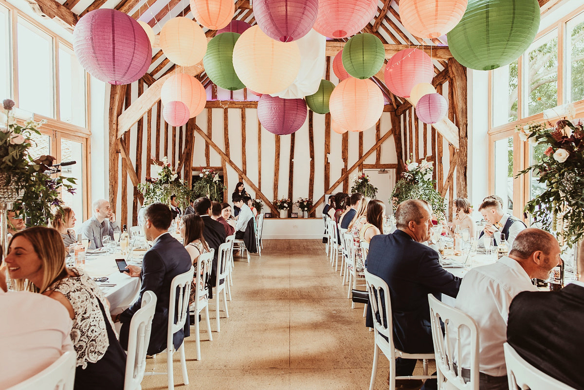 fun colourful non traditional summer wedding 24 1