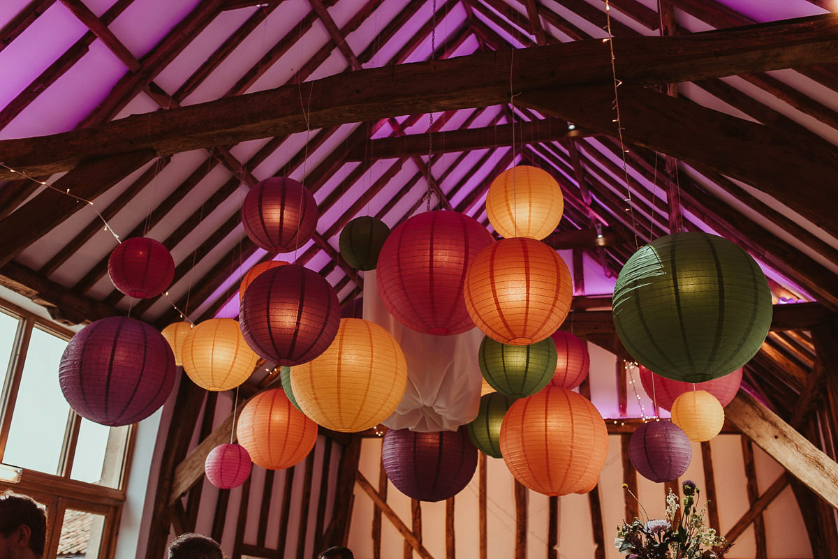 fun colourful non traditional summer wedding 49 1