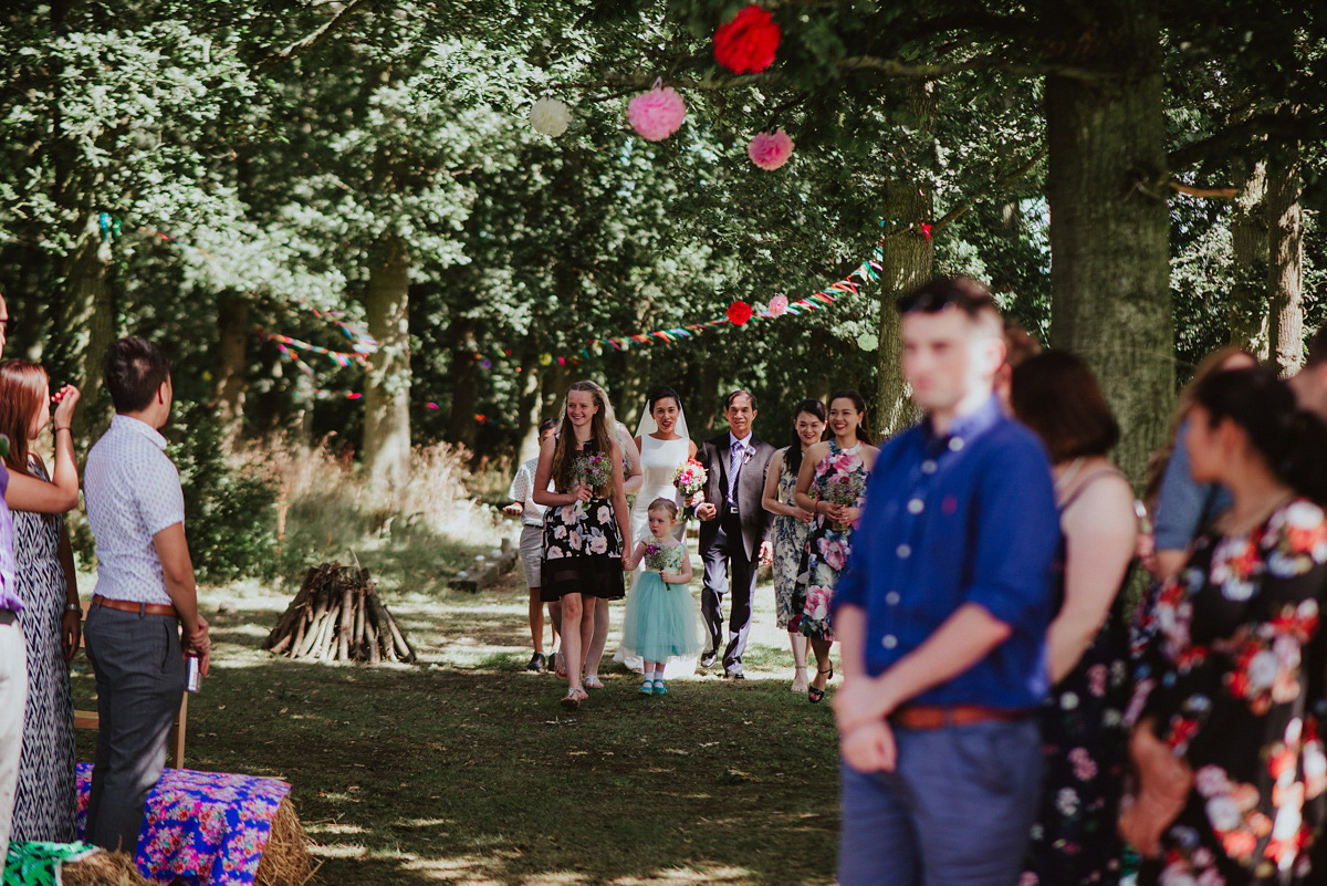 j crew dress colourful kent farm wedding 12 1