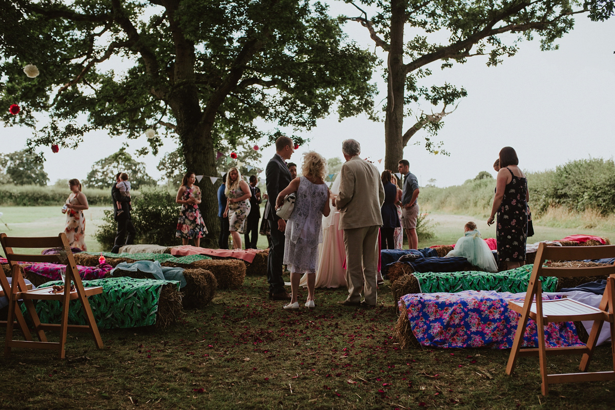 j crew dress colourful kent farm wedding 33 1