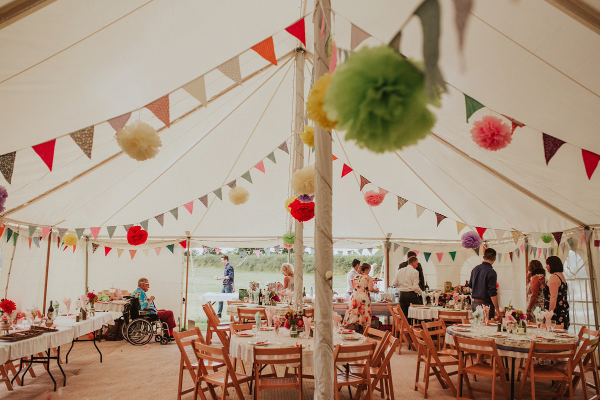 j crew dress colourful kent farm wedding 37 1