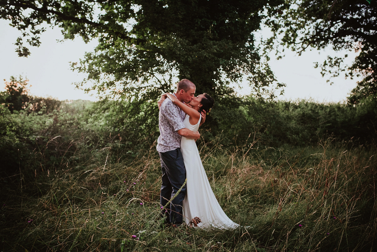 j crew dress colourful kent farm wedding 53 1