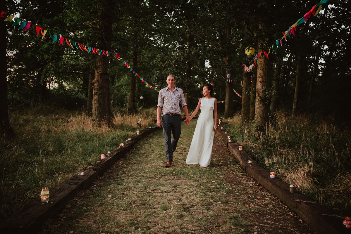 j crew dress colourful kent farm wedding 54 1