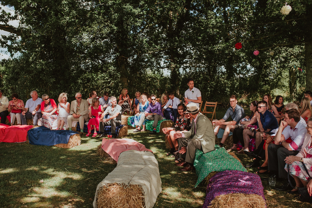 j crew dress colourful kent farm wedding 9 1