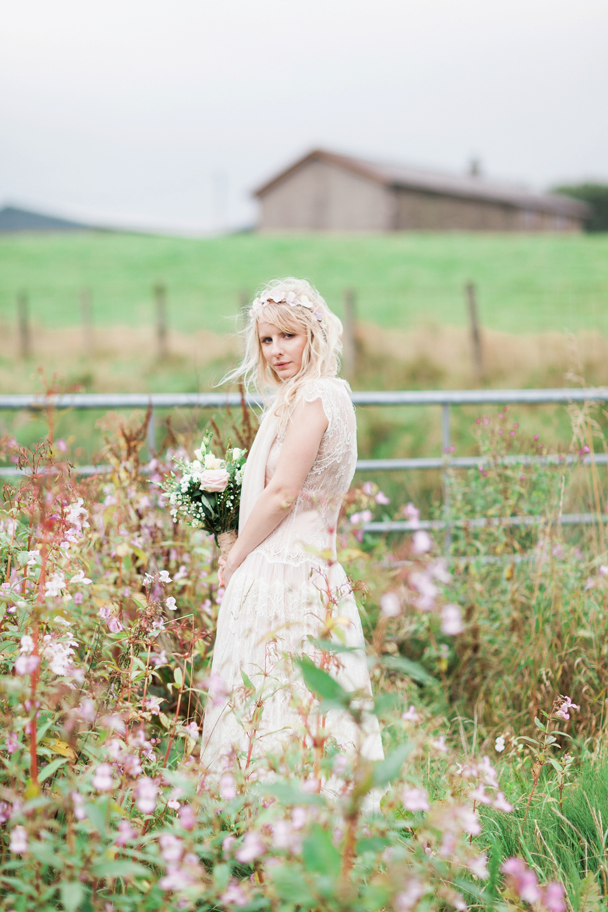 rembo styling rustic barn wedding 1 1 - Rembo Styling Drop Waist Lace for a Rustic and Rural Farm Wedding rembo styling rustic barn wedding 1 1